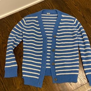 Kule knit sweater in blue and white stripe. Size S. Excellent condition.